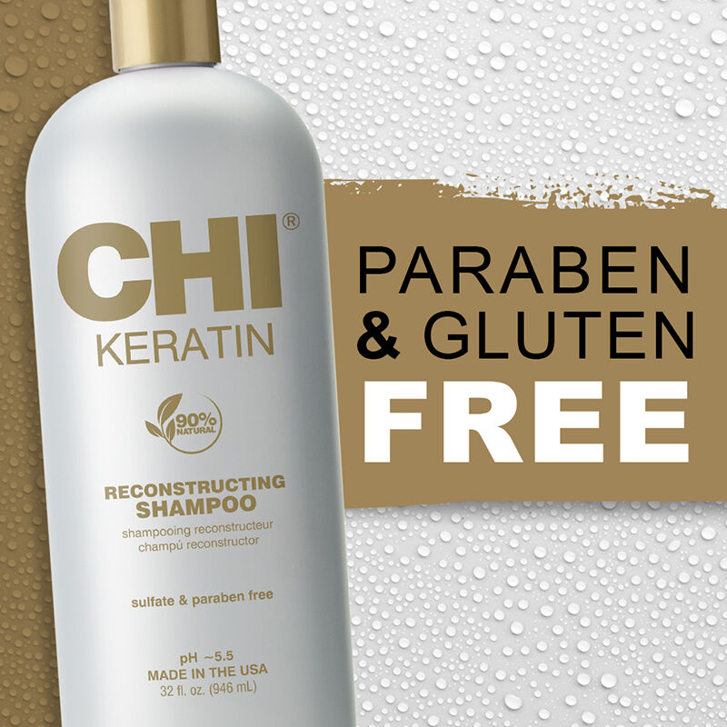 Keratin Reconstructing Shampoo - 32 Ounces, , large image number null